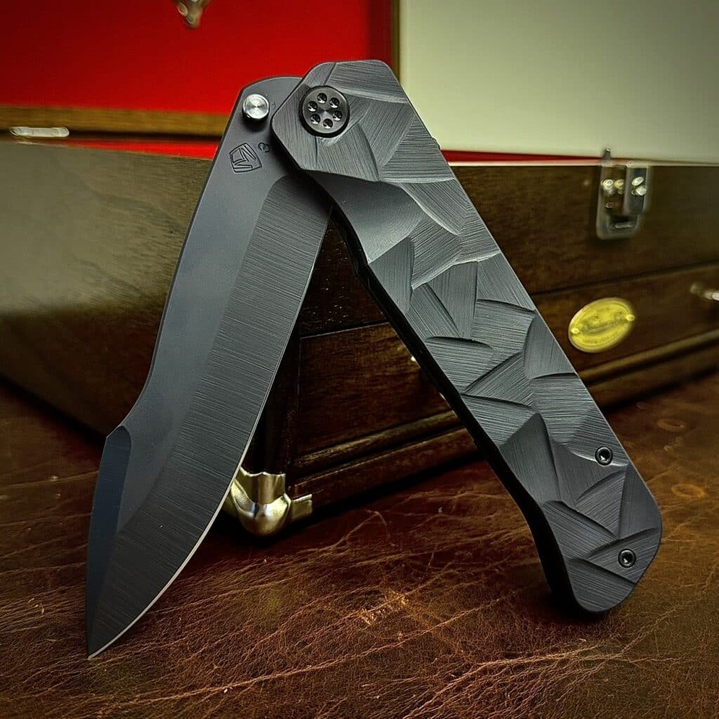 Stained Glass Sculpted DLC Handles Gigantes with DLC Blade