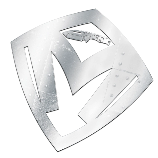 Medford Knife and Tool Metal Logo