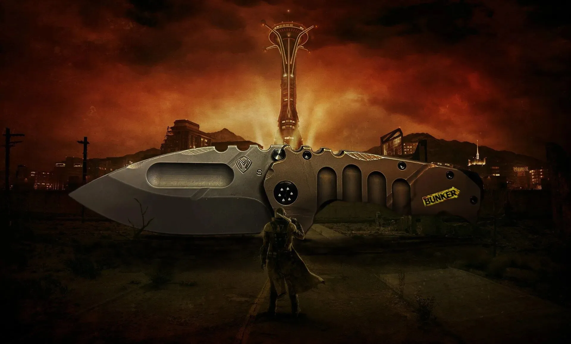 Fallout Praetorian Ti - DP - "Bunker" - Black