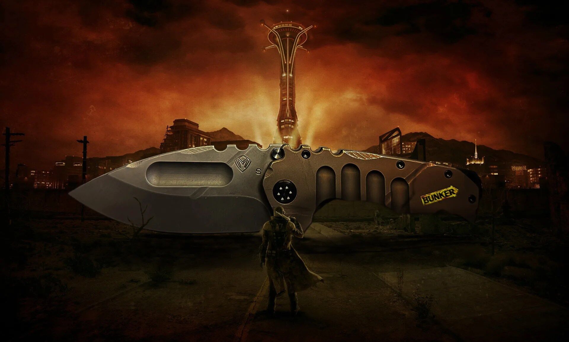 Fallout Praetorian Ti - DP - "Bunker" - Black