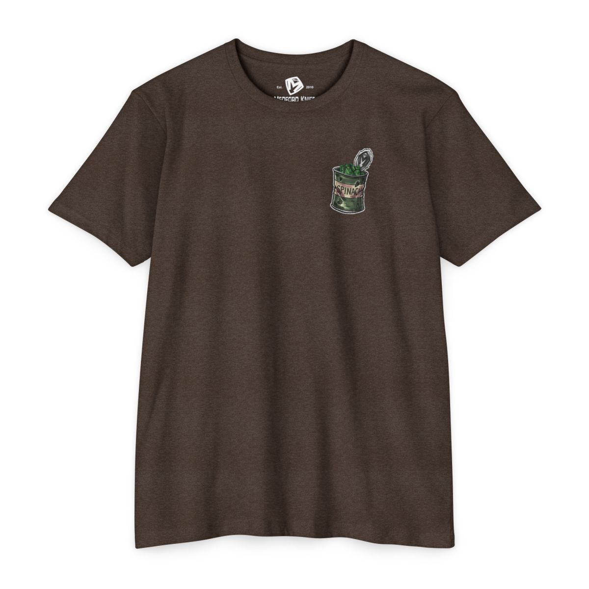 OLD SAILOR MAN, USMC FIGHTER T-shirt – CVC Espresso (Front)