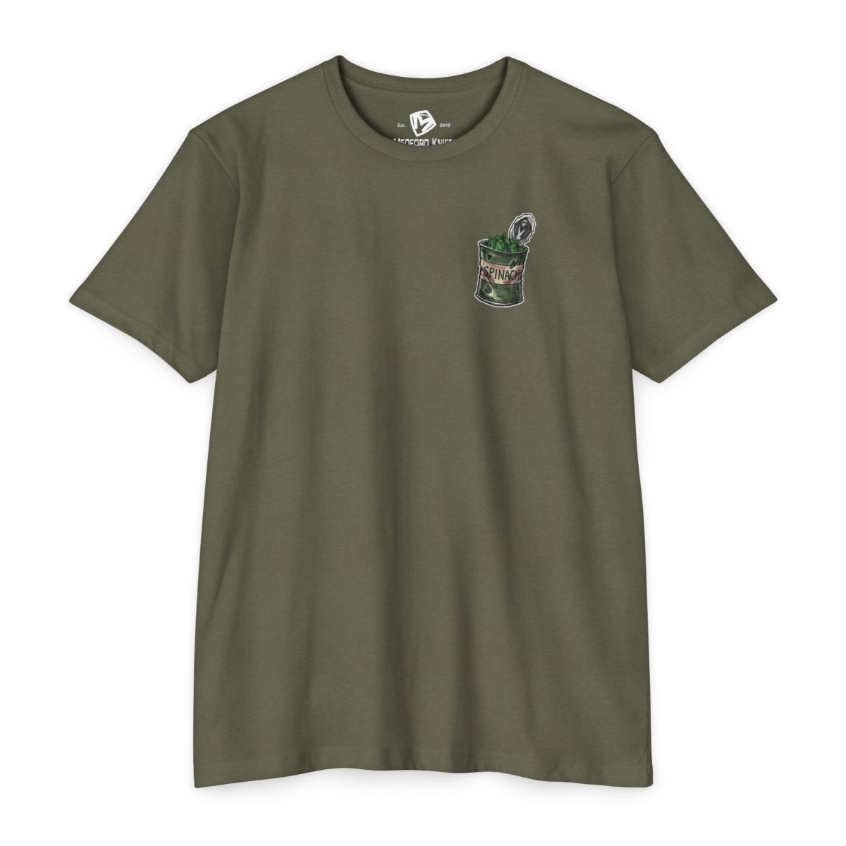 OLD SAILOR MAN, USMC FIGHTER T-shirt – CVC Military Green (Front)