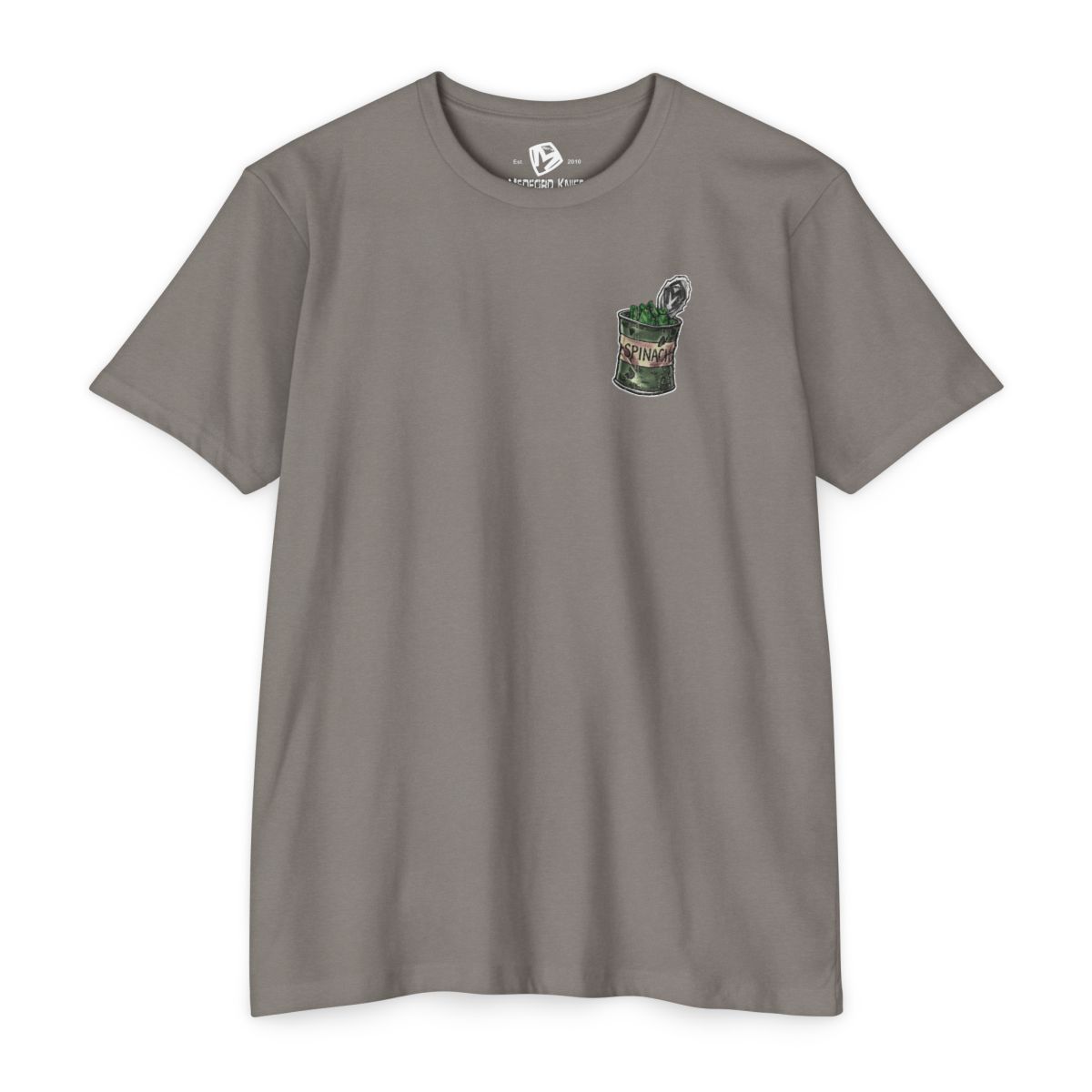 OLD SAILOR MAN, USMC FIGHTER T-shirt – CVC Stone Gray (Front)