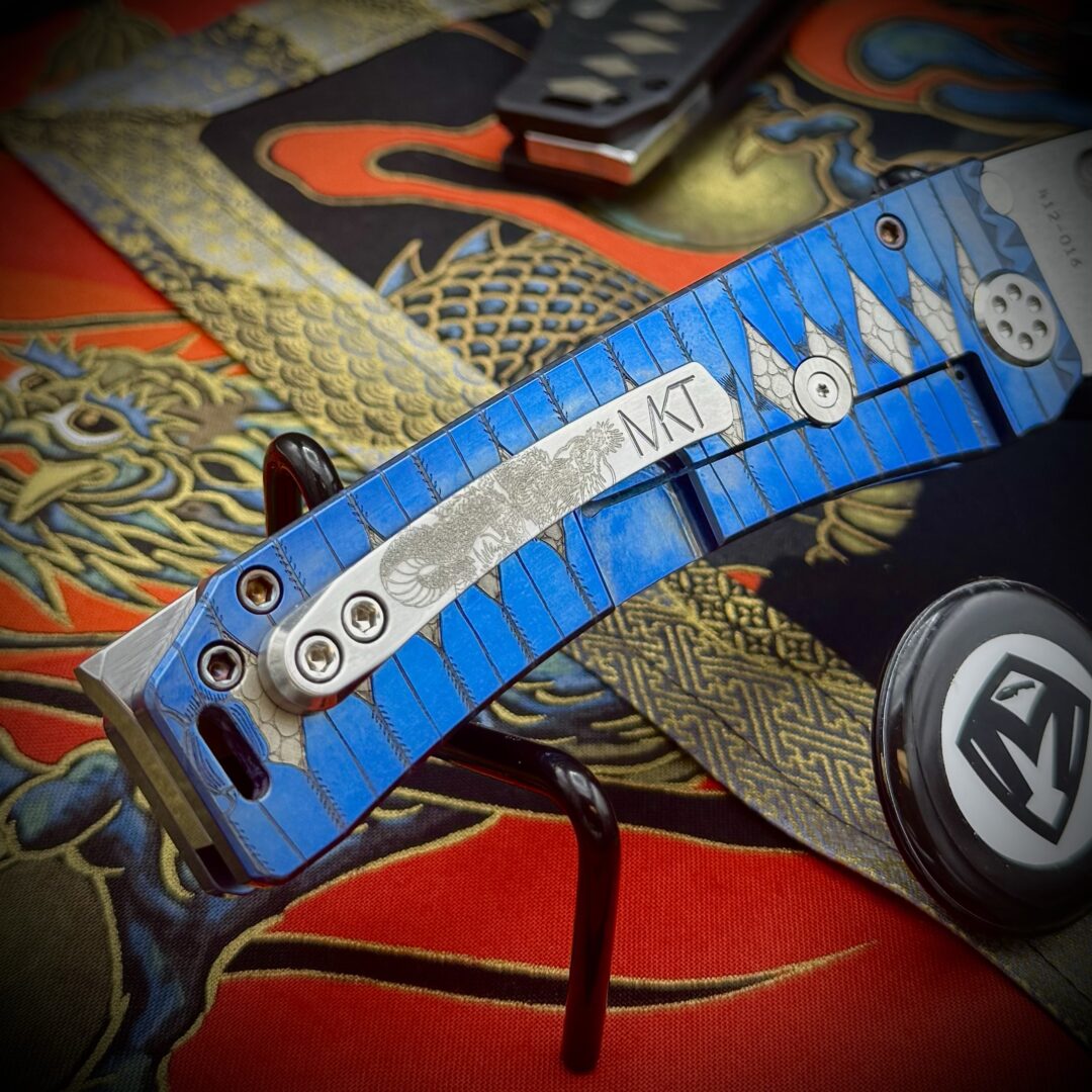 Tsumami Maki Wrap Marauder-H - Blue - Medford Knife & Tool