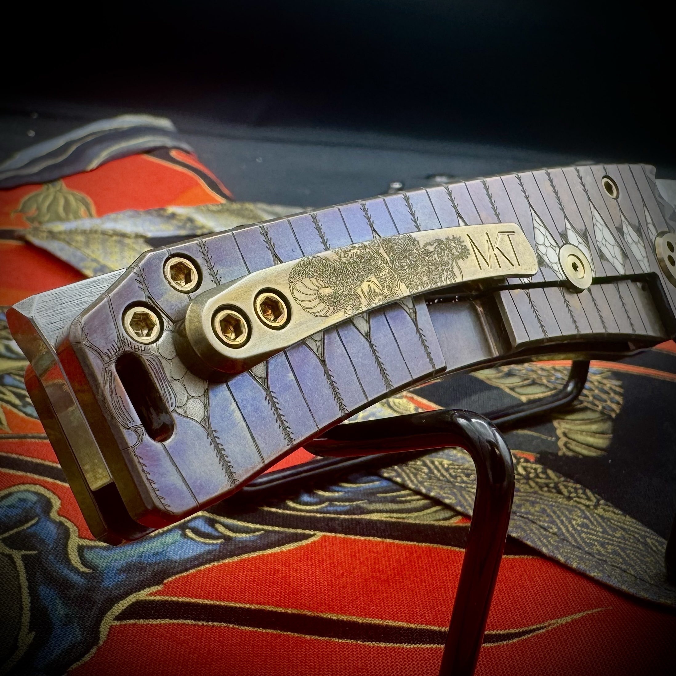 Tsumami Maki Wrap Marauder-H - Copper Rose - Medford Knife & Tool