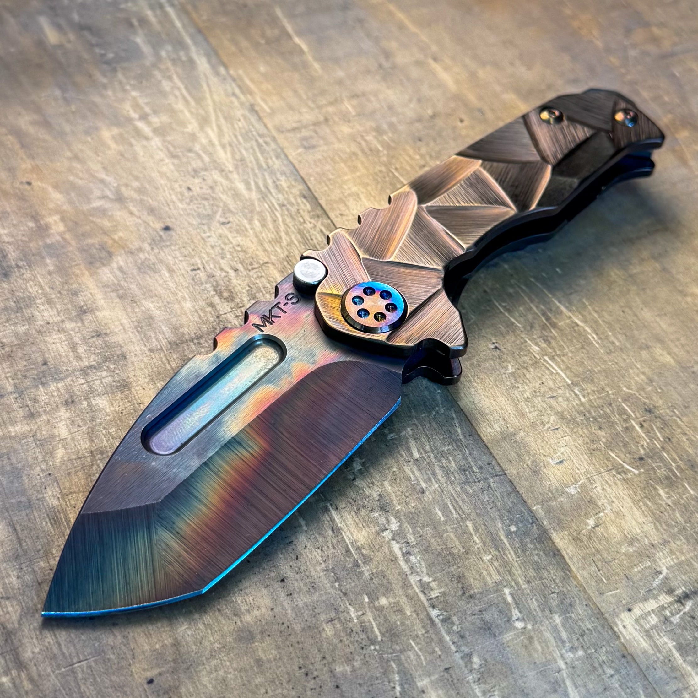Vulcan Bronze Rose Stained Glass