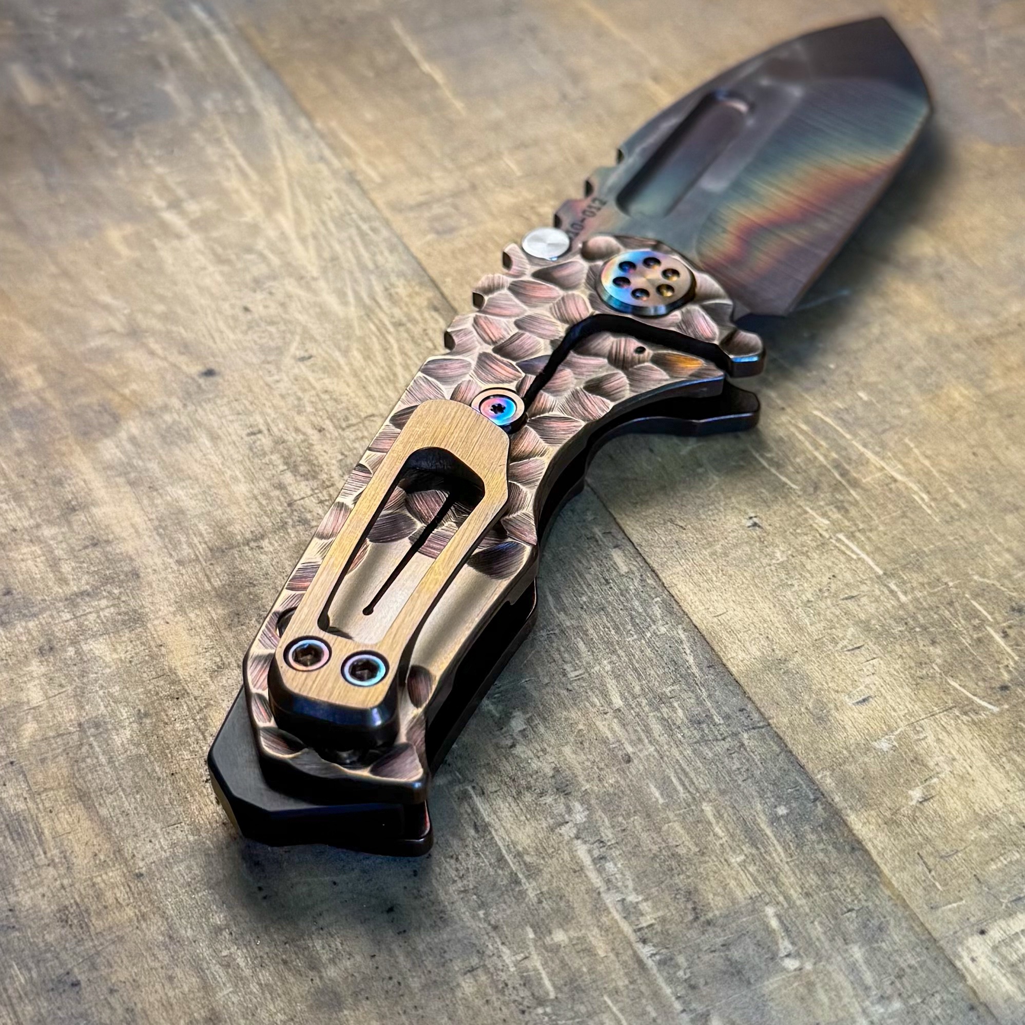 Vulcan CuRose Peaks and Valleys Micro T photo 2