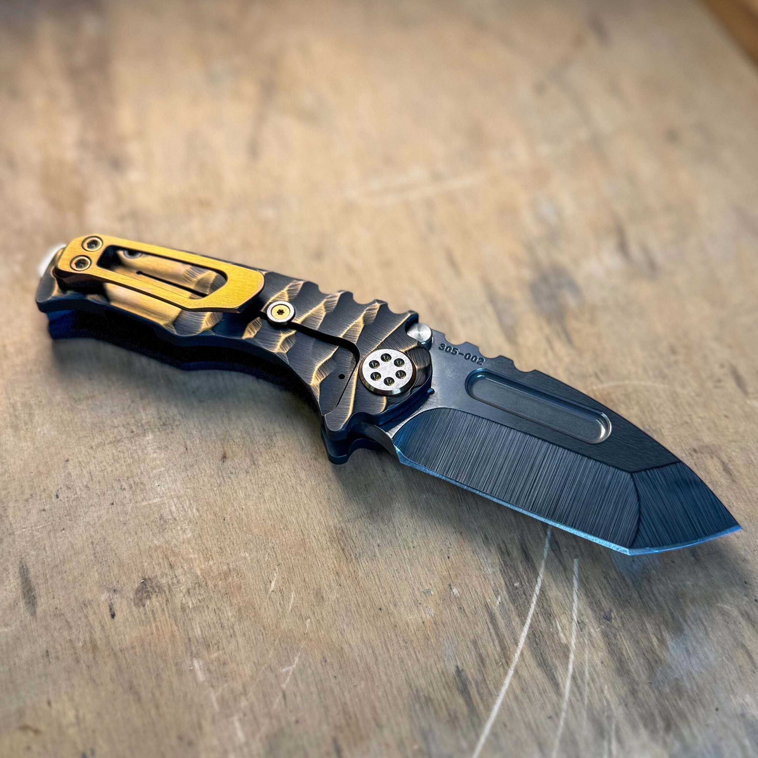Black with Bronze Predator Micro Ti 5