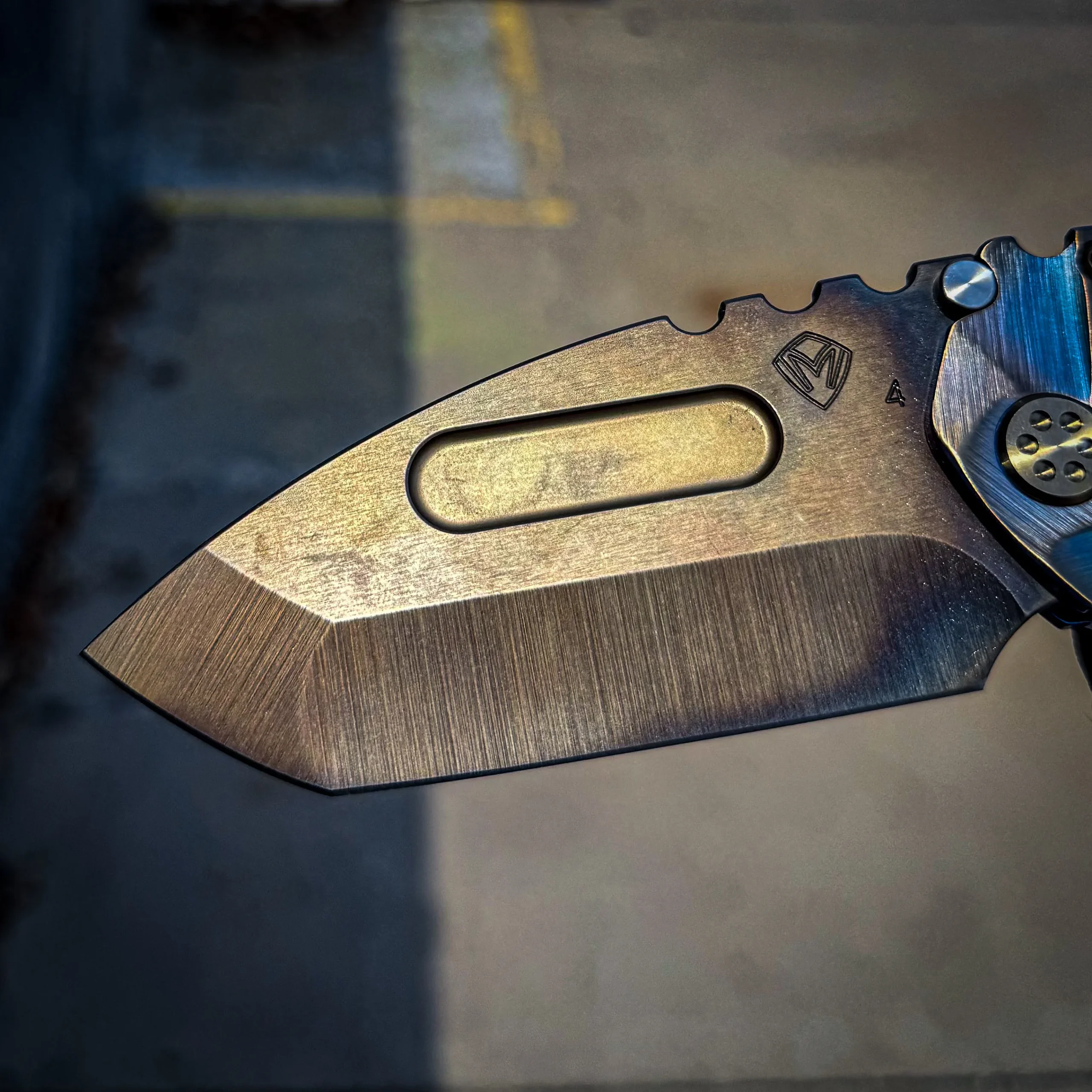 Vulcan Stained Glass Praetorian T - Medford Knife & Tool