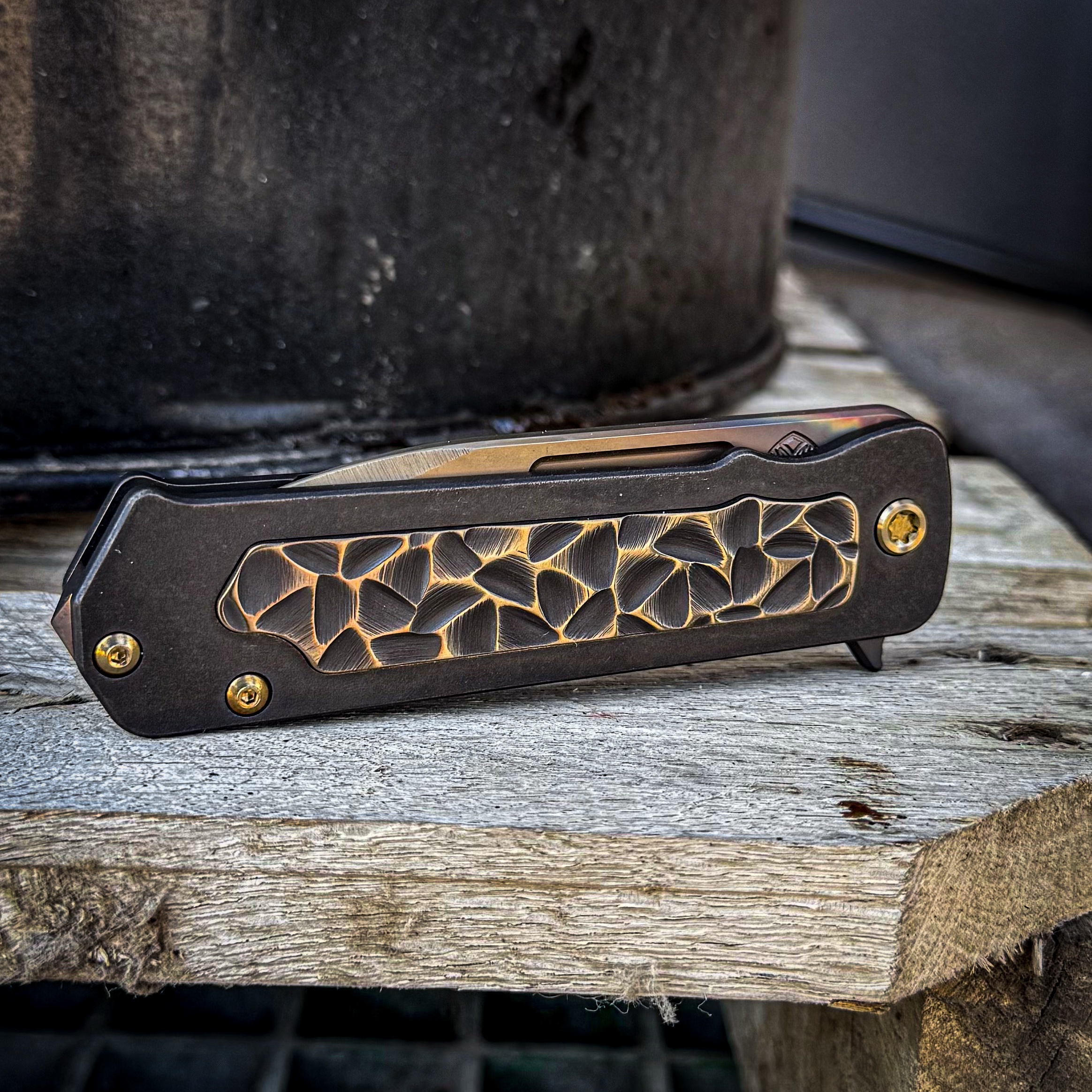 Distressed Black and Bronze Vulcan TFF-4 6