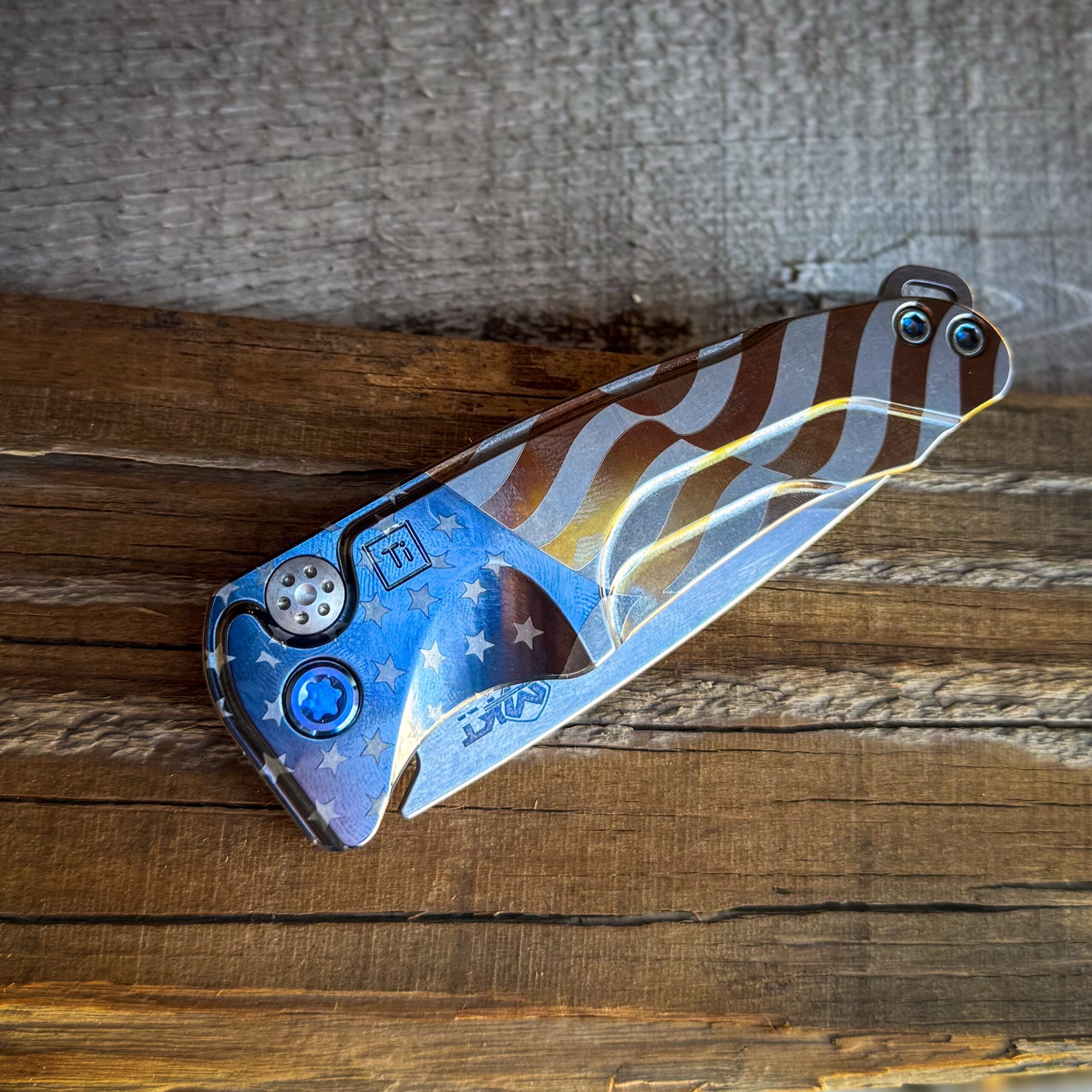 “Billowing Flag” Smooth Criminal Ti (Automatic) 6