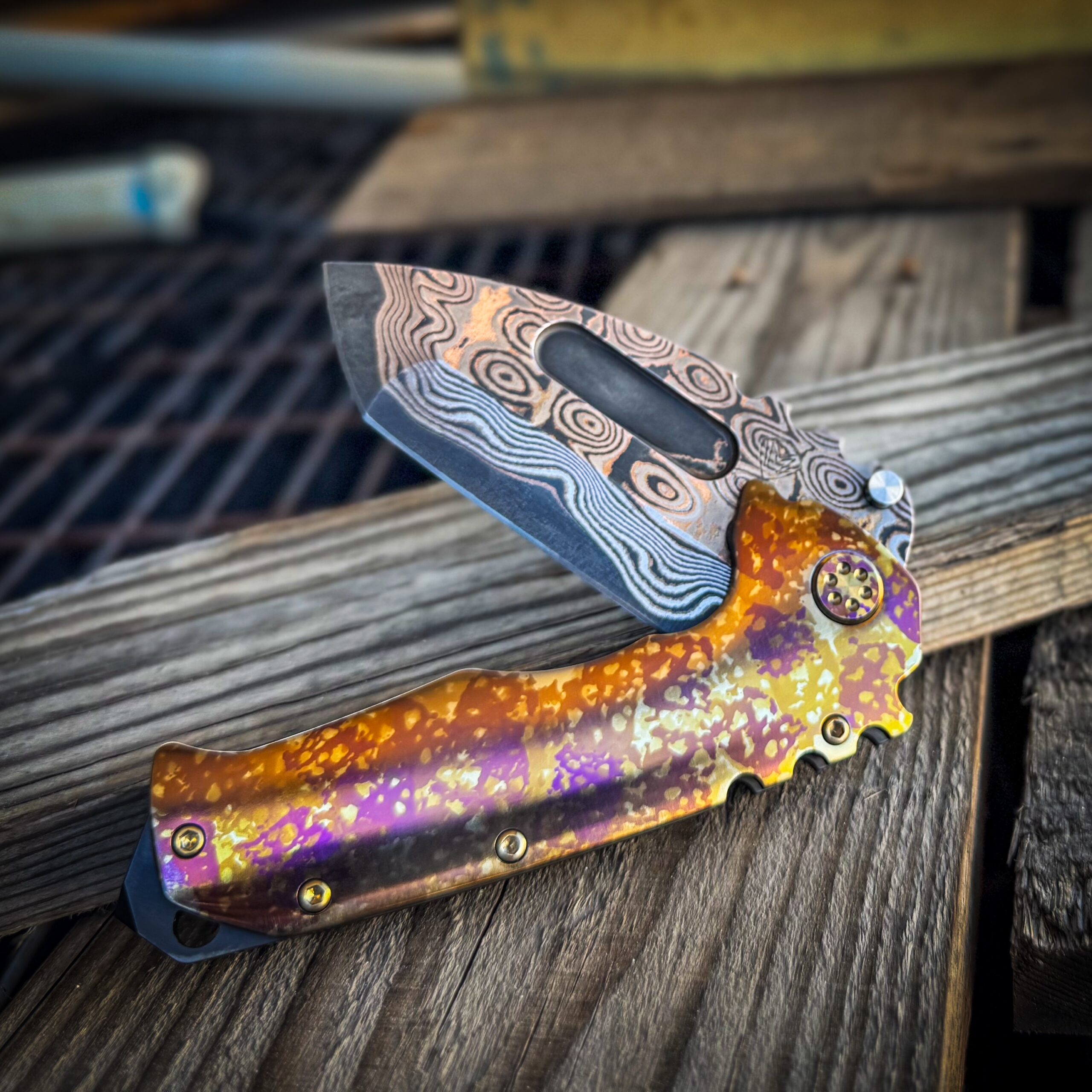 Copper Damascus Praetorian FAF 13
