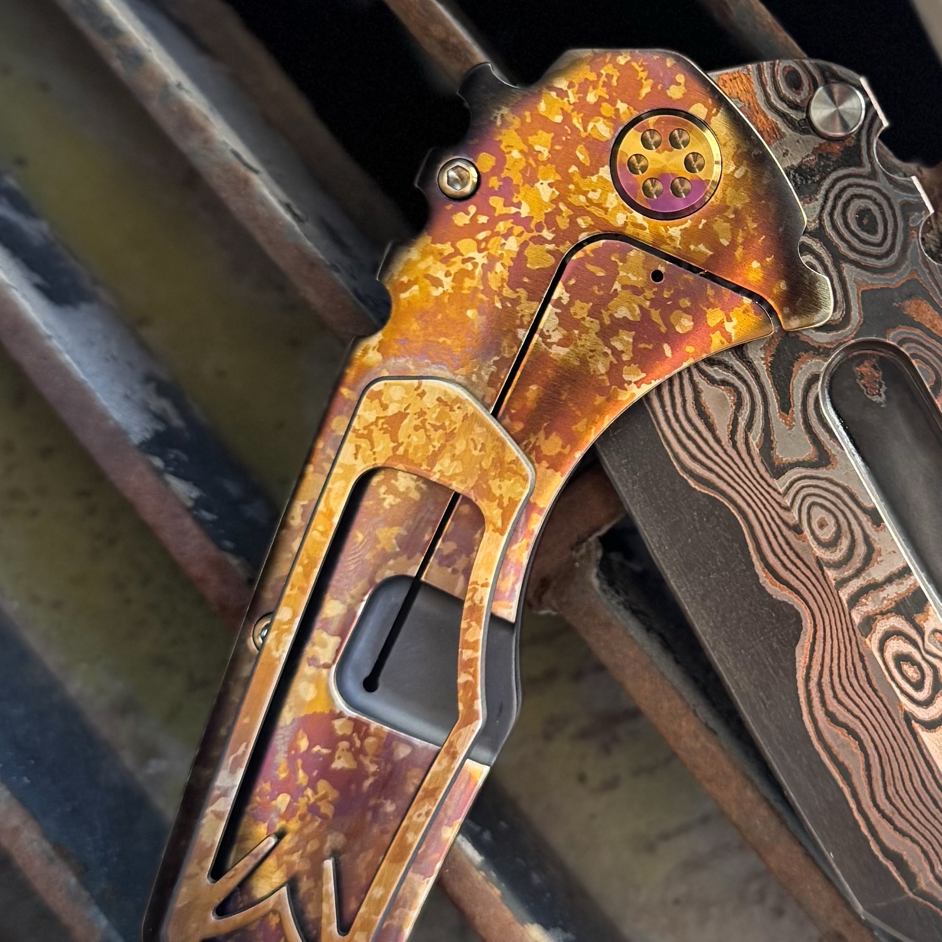 Copper Damascus Praetorian FAF 8