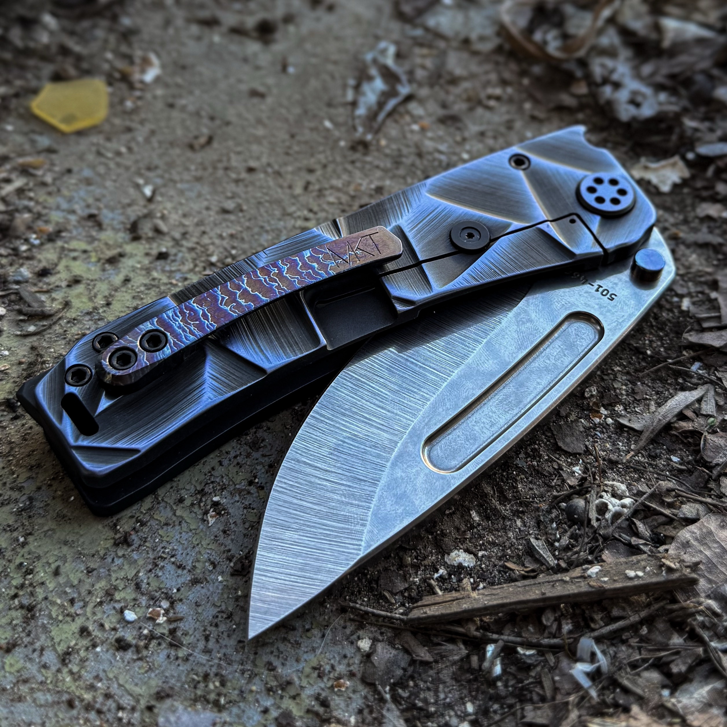 Black &amp; Blue "Stained Glass" Marauder-H