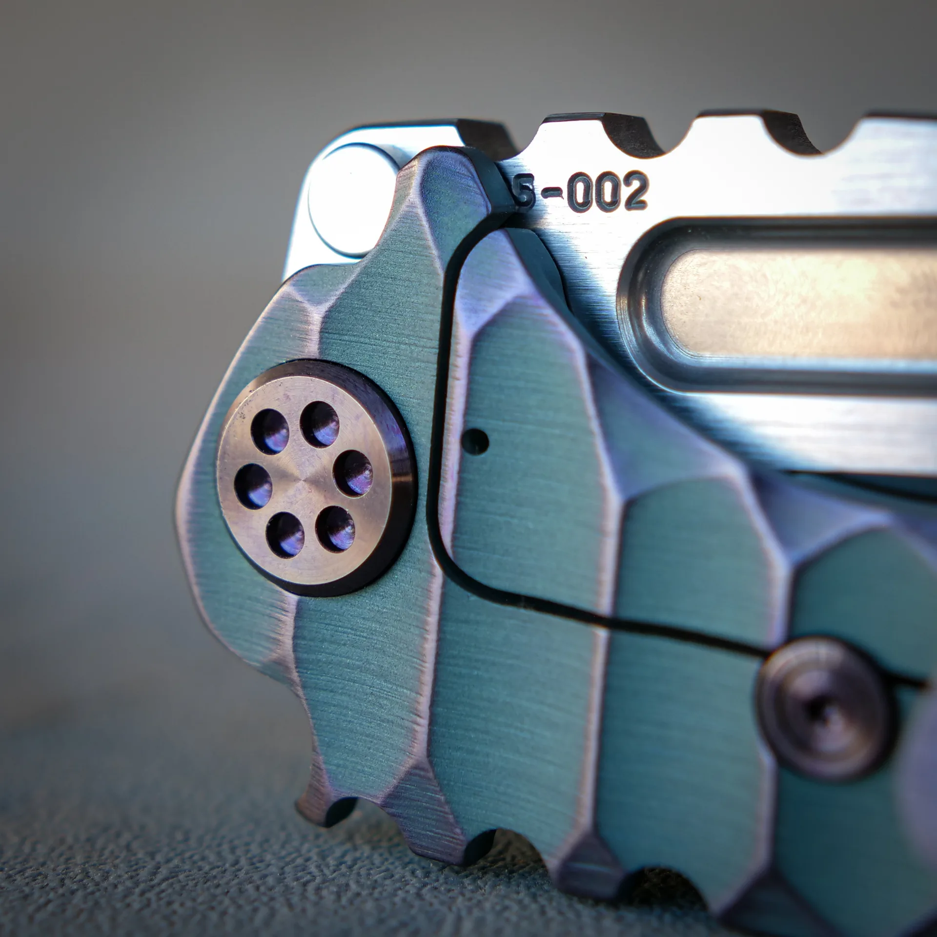 Green&Violet Diamondhead Micro Praetorian Ti photo 4