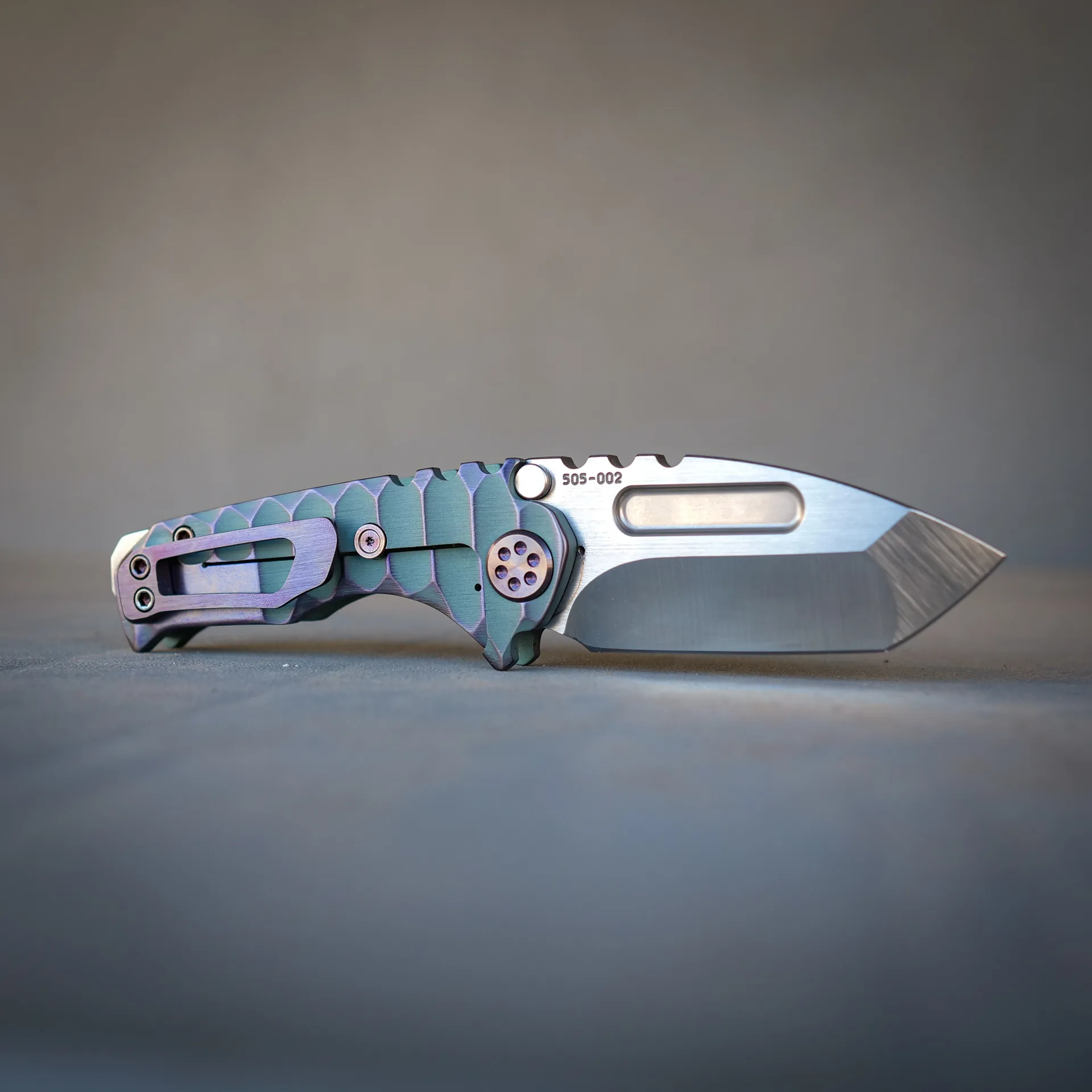 Green&Violet Diamondhead Micro Praetorian Ti photo 2