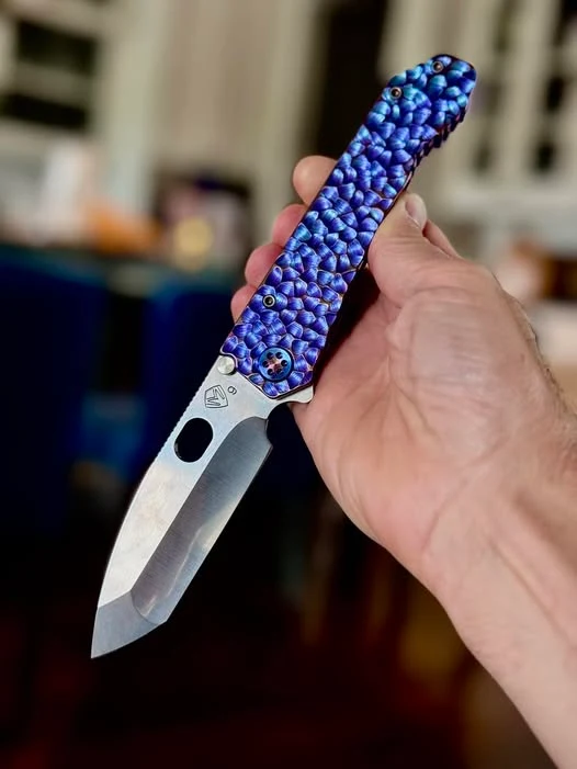 Purple Peaks and Valleys 187 DPT Medford Knife