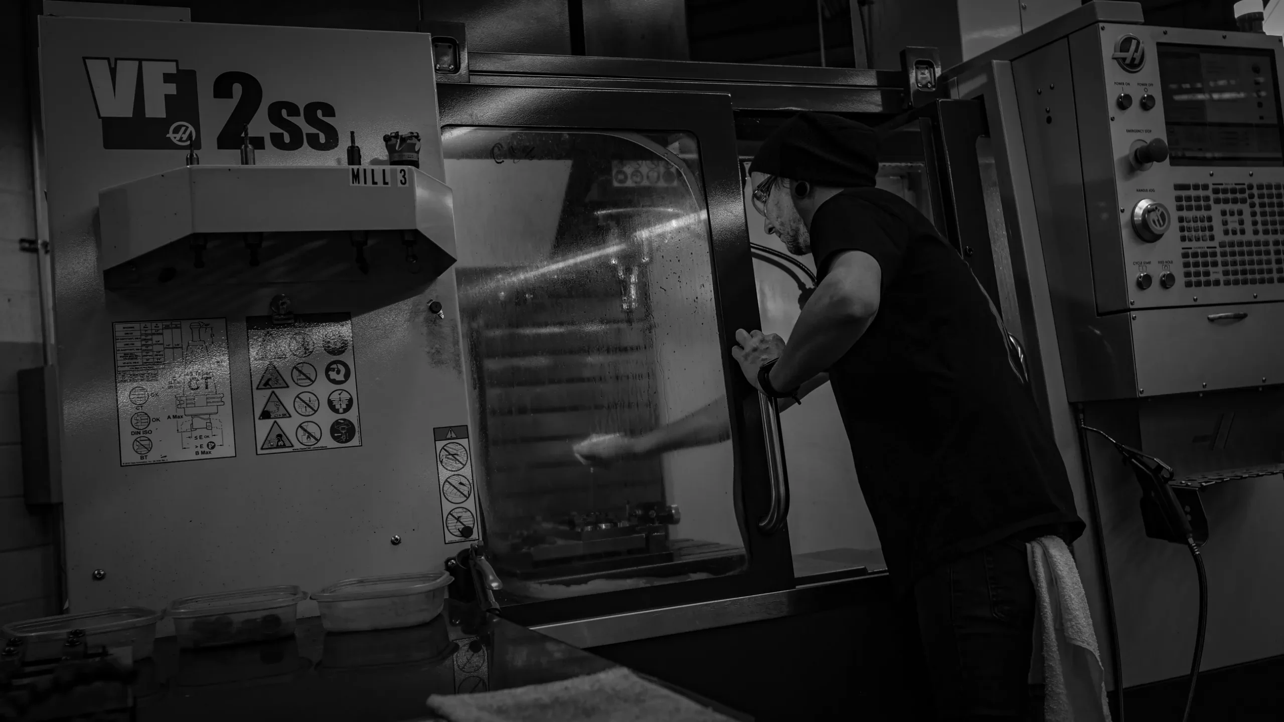 Machine shop at Medford Knife and Tool in Phoenix
