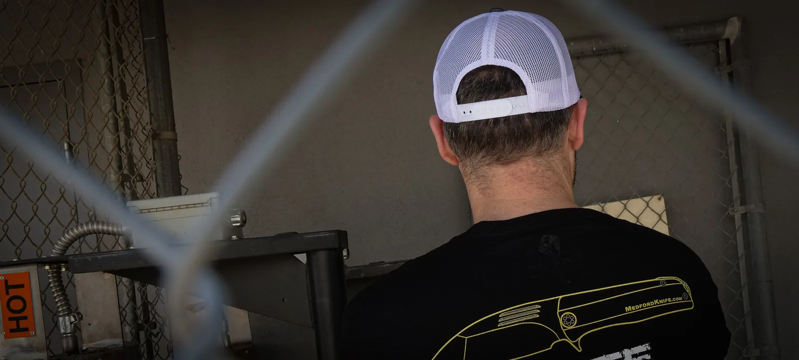 Medford Knife & Tool — Snapback Hat worn in the wild