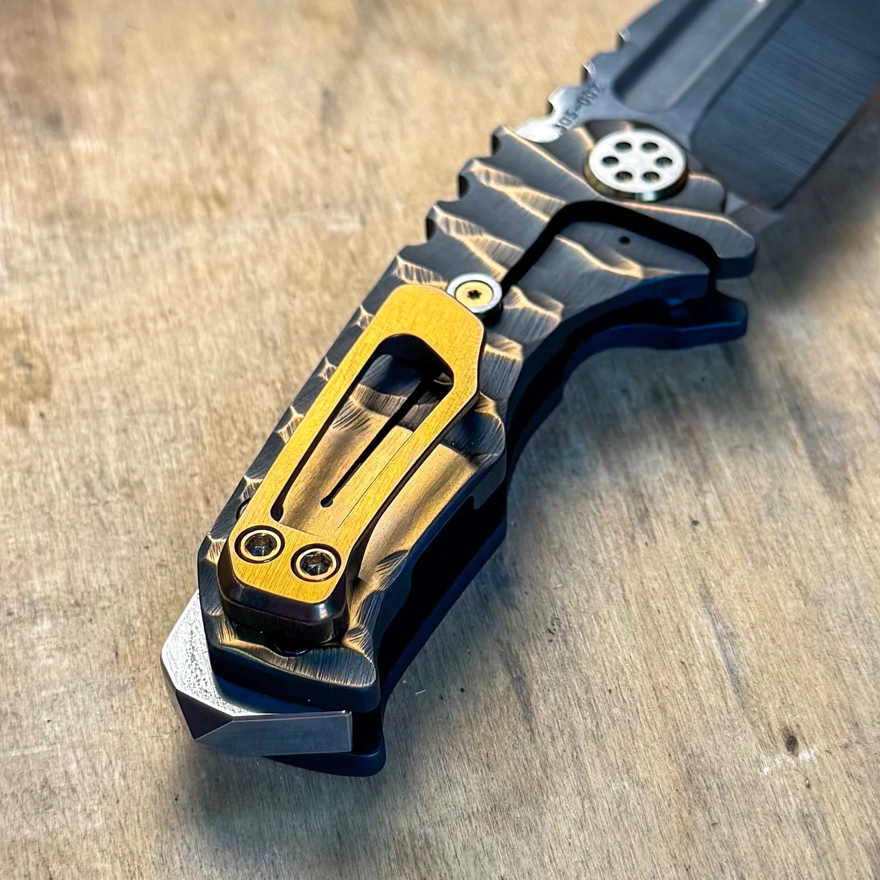 Black with Bronze Predator Micro Ti 2