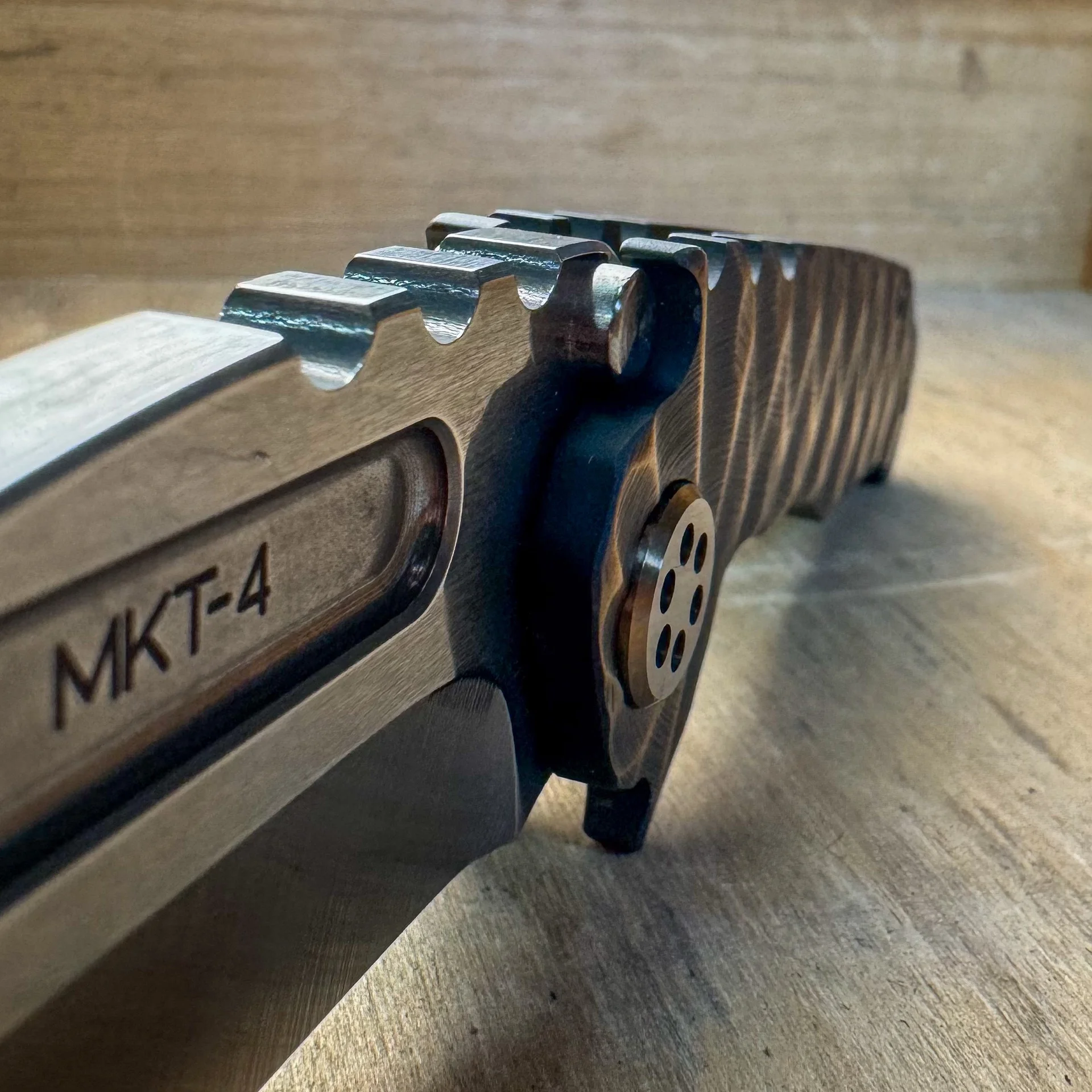 Black with Bronze Predator Micro Ti 3