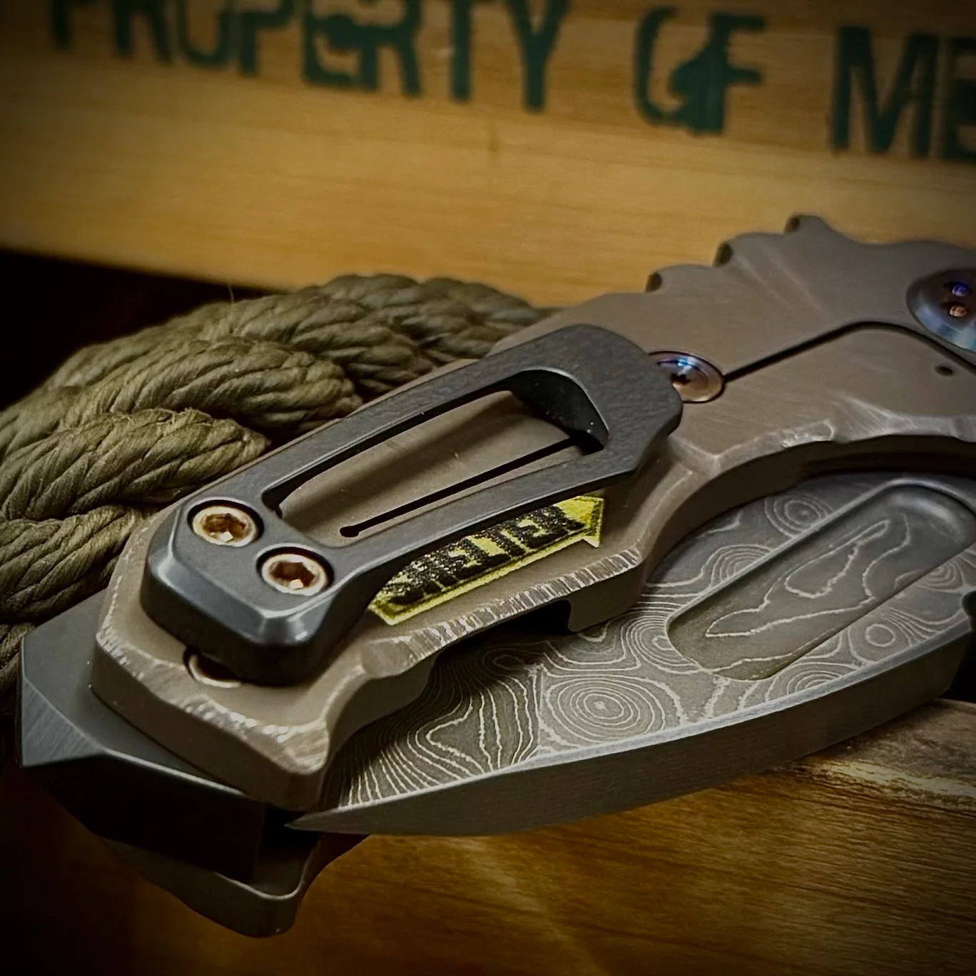 Damascus Fallout Micro Ti 6