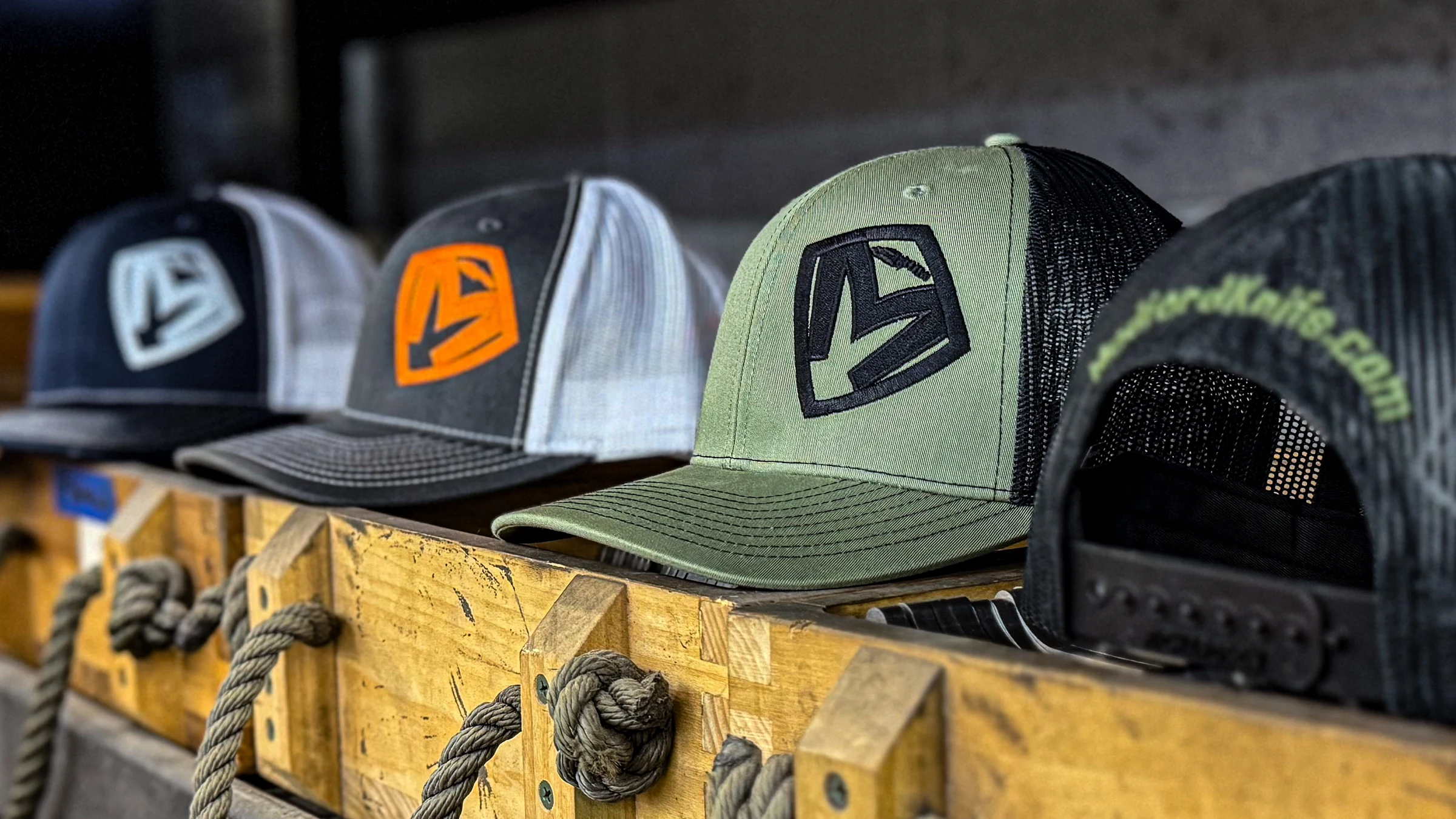 Medford Knife & Tool — Shield Trucker Hats