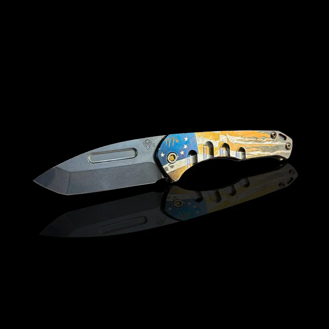 Tattered Flag Praetorian Slim Tanto — America's 250th Anniversary Medford Knife