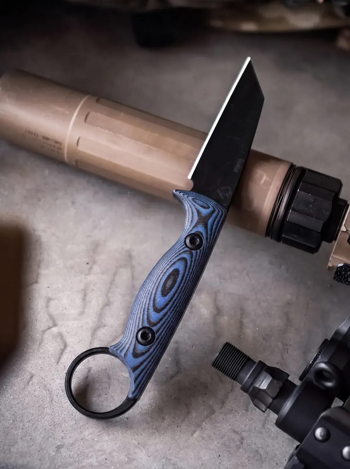 Taskmaster Wharncliffe Blue and Black